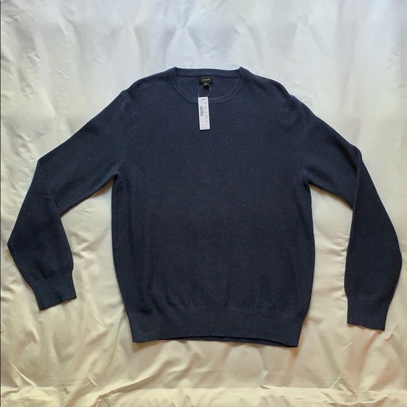 Men’s Navy Blue J. Crew Sweater - Picture 3 of 7
